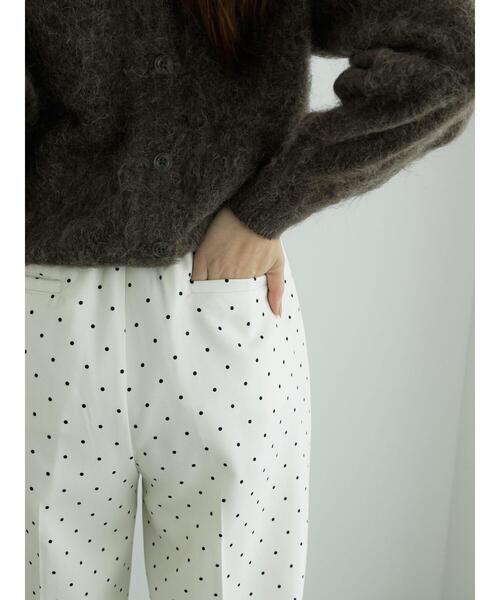 Te chichi(テチチ)の「タックパンツ(ドット/無地)(その他パンツ・レディース・ブラック/オフホワイト/グレー/ホワイト・F)」の16枚目の写真