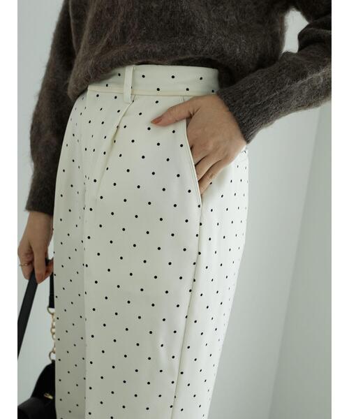 Te chichi(テチチ)の「タックパンツ(ドット/無地)(その他パンツ・レディース・ブラック/オフホワイト/グレー/ホワイト・F)」の17枚目の写真