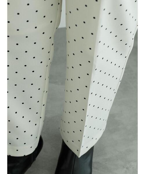 Te chichi(テチチ)の「タックパンツ(ドット/無地)(その他パンツ・レディース・ブラック/オフホワイト/グレー/ホワイト・F)」の18枚目の写真