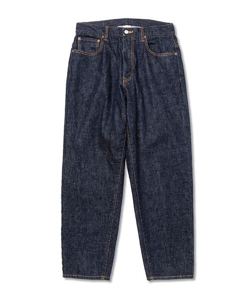 パンツ CALEE 11oz Cropped Denim Pants CALEE - 11OZ CROPPED DENIM PANTS (OW INDIGO BLUE) | chord