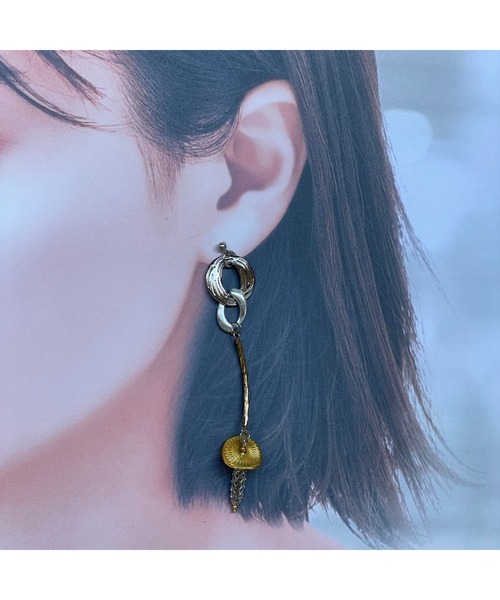 tone(トーン)の「【musk】シンプルモノトーンピアス(MA)(ピアス(両耳用)・レディース・シルバー・FREE)」の8枚目の写真
