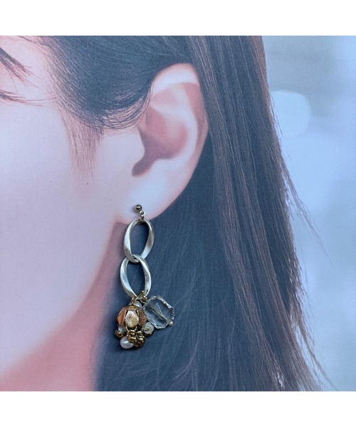 tone(トーン)の「【musk】シンプルモノトーンピアス(MA)(ピアス(両耳用)・レディース・シルバー・FREE)」の11枚目の写真