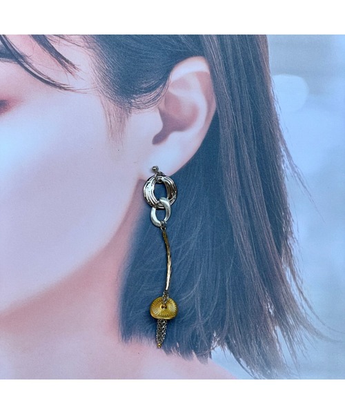 tone(トーン)の「【musk】シンプルモノトーンピアス(MA)(ピアス(両耳用)・レディース・シルバー・FREE)」の9枚目の写真