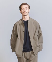 BEAUTY&YOUTH UNITED ARROWS | 360°MASTER バンドカラー コーチジャケット - セットアップ対応 ストレッチ ウォッシャブル マルチ機能 -(その他アウター)