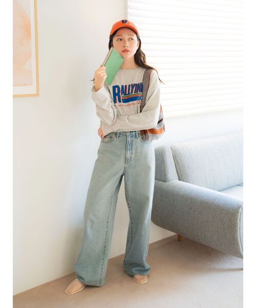 NEW ERA（ニューエラ）の「NEW ERA ロゴキャップ（キャップ・レディース・オレンジ/ブルー/ブラック/アイボリー・FREE）」の10枚目の写真