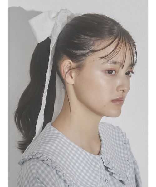 merry jenny（メリージェニー）の「ribbonシュシュ（シュシュ・レディース・ブラック/ピンク/オフホワイト・FREE）」の17枚目の写真