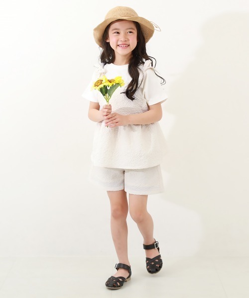 devirock(デビロック)の「3点セット ふくれジャガード セットアップ(長袖Tシャツ付き)(ワンピース・キッズ・その他3/その他2/その他1・150cm/120cm/160cm/130cm/110cm/100cm/140cm)」の11枚目の写真