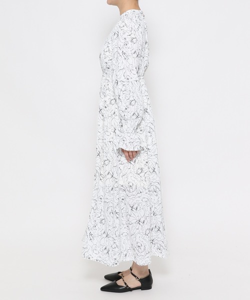 mysty woman(ミスティウーマン)の「ニットビスチェSET花ワンピース 102502(ワンピース・レディース・ライトグリーン/ベージュ/オフホワイト・FREE)」の22枚目の写真