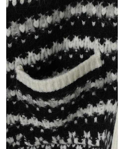 AMERICAN HOLIC（アメリカンホリック）の「フェアアイル柄ニットカーディガン（カーディガン/ボレロ・レディース・ブラウン・M/L）」の11枚目の写真