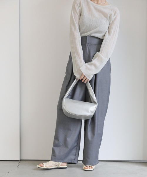 select MOCA（セレクトモカ）の「メッシュフラットサンダル（サンダル・レディース・アイボリー/ブラック・LARGE/MEDIUM/SMALL）」の17枚目の写真