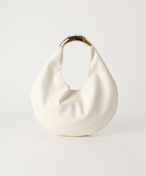 LE VERNIS（ル・ベルニ）の「《追加》【LE VERNIS】SCULPTURE BAG S（ハンドバッグ・レディース・マルチ/ブラック/ホワイト・FREE）」の9枚目の写真