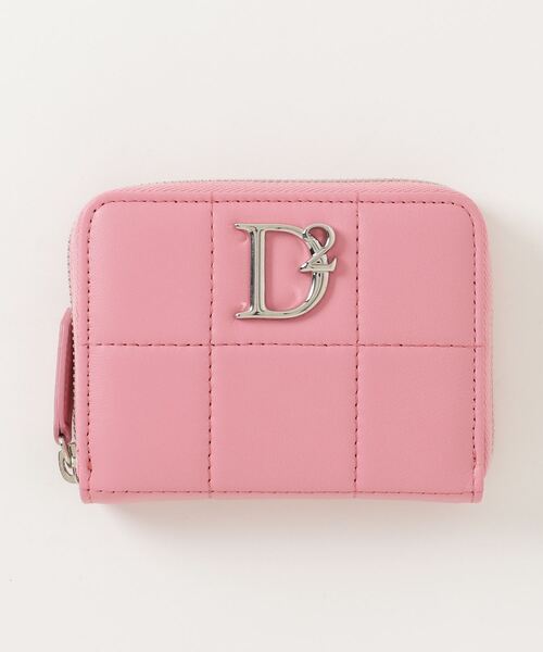 DSQUARED2（ディースクエアード）の「D2 STATEMENT SOFT WALLET /0241（財布・メンズ・ブラック/ピンク/グリーン・FREE）」の3枚目の写真