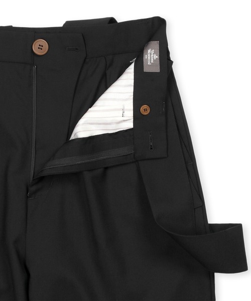 Vivienne Westwood サスペンダー付きパンツ Vivienne Westwood MAN（ヴィヴィアンウエストウッドマン）の