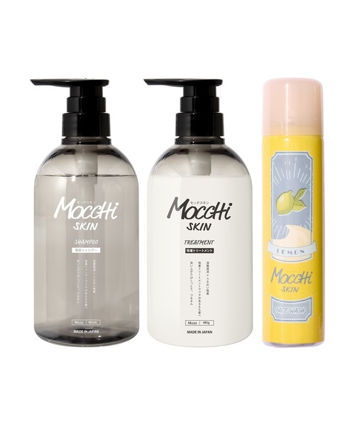 MoccHi SKIN（モッチスキン）の「モッチスキン吸着シャンプーM＆