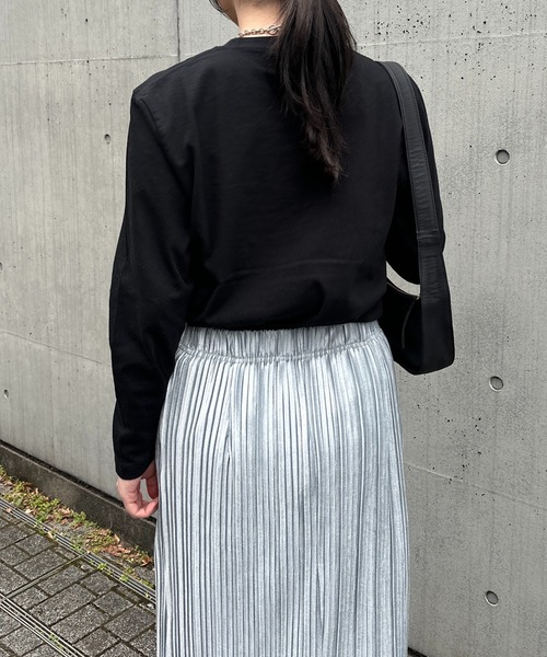 un dix cors（アンディコール）の「LIFEロゴロンTee（Tシャツ/カットソー・レディース・ブラック/ホワイト・FREE）」の20枚目の写真