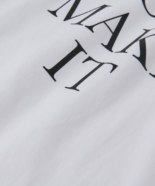 un dix cors（アンディコール）の「LIFEロゴロンTee（Tシャツ/カットソー・レディース・ブラック/ホワイト・FREE）」の16枚目の写真