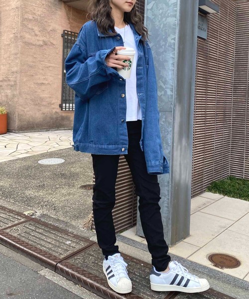 NANEA(ナネア)の「デニムジャケット(デニムジャケット・レディース・ブルー・LARGE/X-LARGE)」の18枚目の写真