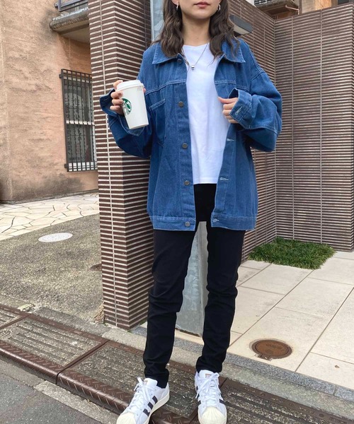 NANEA(ナネア)の「デニムジャケット(デニムジャケット・レディース・ブルー・LARGE/X-LARGE)」の19枚目の写真