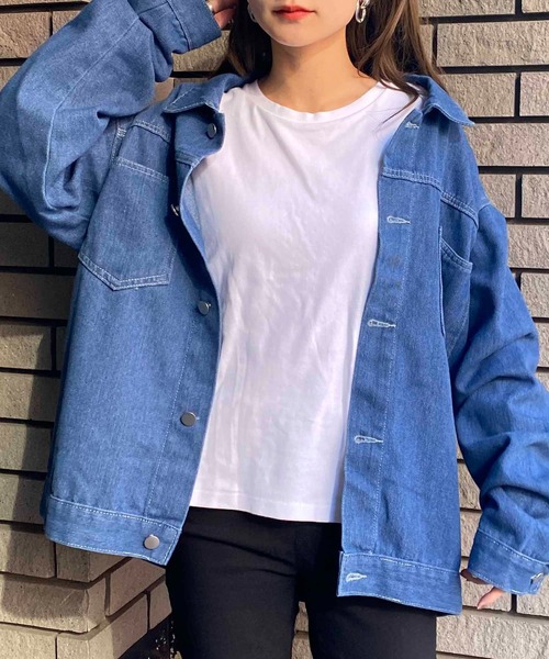 NANEA(ナネア)の「デニムジャケット(デニムジャケット・レディース・ブルー・LARGE/X-LARGE)」の14枚目の写真