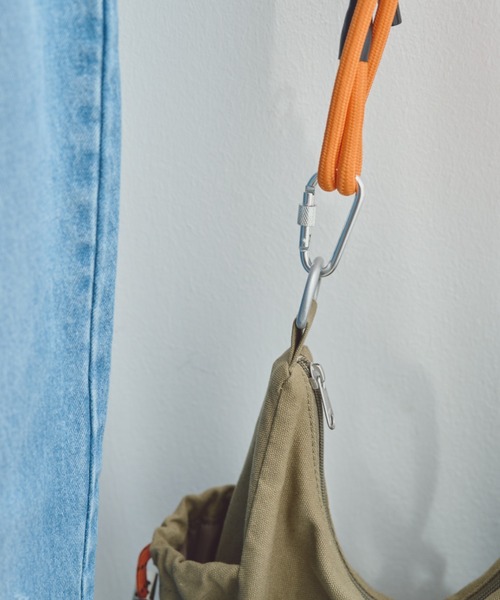 unclip（アンクリップ）の「ロープショルダーバッグ（ショルダーバッグ・メンズ・カーキ/アイボリー・FREE）」の22枚目の写真