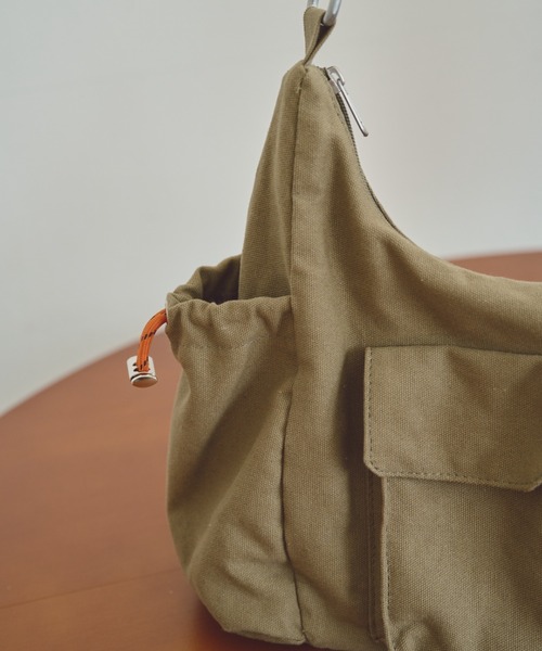 unclip（アンクリップ）の「ロープショルダーバッグ（ショルダーバッグ・メンズ・カーキ/アイボリー・FREE）」の20枚目の写真