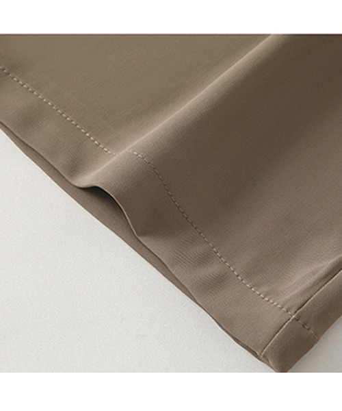 Miniministore（ミニミニストア）の「ワイドパンツ タック入り レディース（スラックス・レディース・ホワイト/ブラウン/ブラック/グレー・S/L/M）」の20枚目の写真