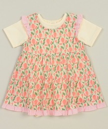 チューリップ柄ボディスーツセット