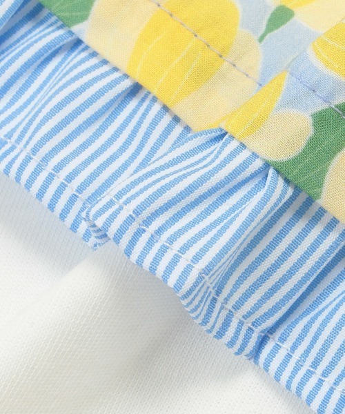 sense of wonder(センスオブワンダー)の「チューリップ柄ボディスーツセット(ロンパース・キッズ・レッド/ブルー・70-80cm)」の3枚目の写真