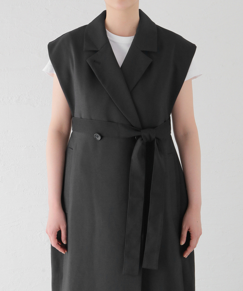 ジャケット・アウター CLANE DOUBLE BREASTED GILET CLANE（クラネ）の「【CLANE/クラネ】DOUBLE BREASTED GILET