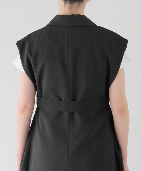 ジャケット・アウター CLANE DOUBLE BREASTED GILET CLANE（クラネ）の「【CLANE/クラネ】DOUBLE BREASTED GILET