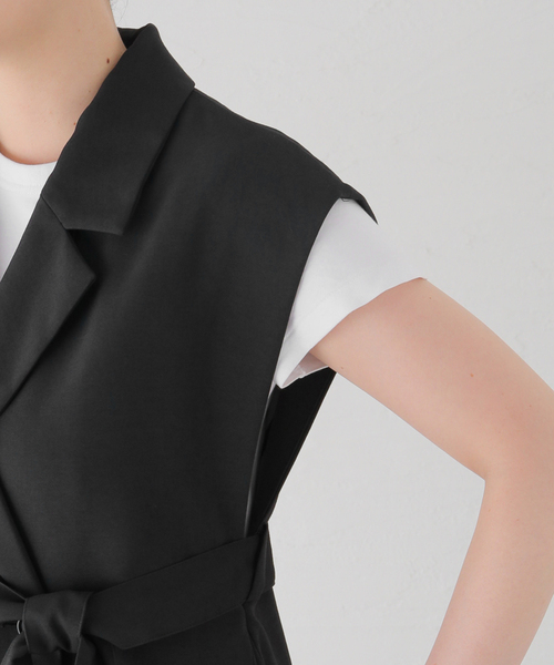 CLANE（クラネ）の「【CLANE/クラネ】DOUBLE BREASTED GILET