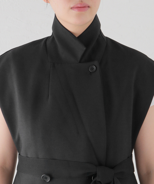 CLANE（クラネ）の「【CLANE/クラネ】DOUBLE BREASTED GILET