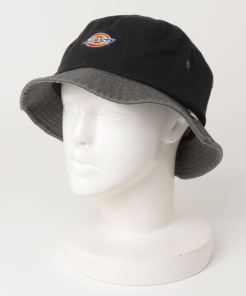 Dickies(ディッキーズ)の「【Dickies】 EX ICON TWO TONE BUCKET HAT(ハット・レディース・ホワイト/モスグリーン/ベージュ/ブラック・FREE)」の2枚目の写真