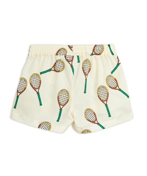Mini Rodini（ミニロディーニ）の「mini rodini / テニス総柄ショートパンツ（その他パンツ・キッズ・オフホワイト・104/110/92/98/80/86/116/122）」の3枚目の写真
