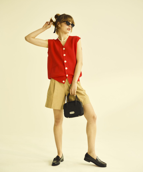 OUTDOOR PRODUCTS Usual Things（アウトドアプロダクツユージュアルシングス）の「CUBE BAG（ハンドバッグ・レディース・ブルー系その他/イエロー/グリーン/ピンク/ブラック・FREE）」の12枚目の写真