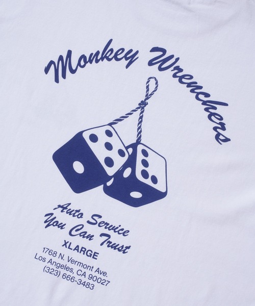 早い者勝ち XLARGE MONKEY WRENCHERS S/S TEE インパクト大 MONKEY WRENCHERS S/S TEE – XLARGE