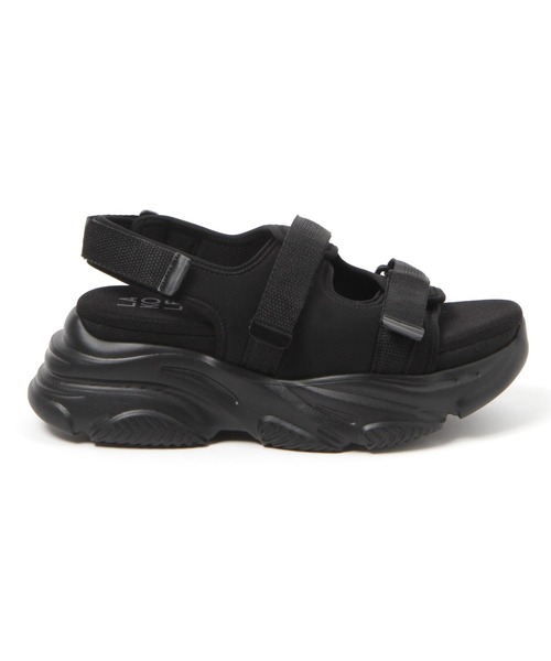 LAKOLE（ラコレ）の「ボリュームソールスポサン / 111475（サンダル・メンズ・ブラック/カーキ・MEDIUM/LARGE）」の10枚目の写真