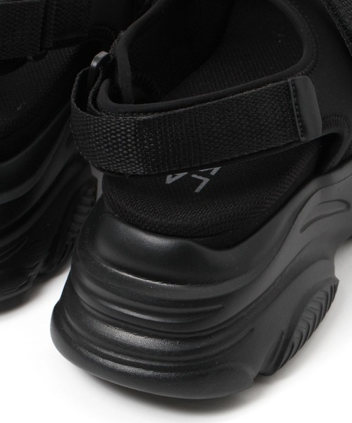 LAKOLE（ラコレ）の「ボリュームソールスポサン / 111475（サンダル・メンズ・ブラック/カーキ・MEDIUM/LARGE）」の15枚目の写真