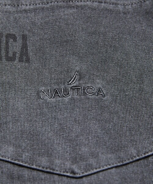 NAUTICA（ノーティカ）の「NAUTICA/ノーティカ Pigment Dyed Hidden Logo S/S PKT Tee/ピグメントダイ ヒドゥンロゴ ショートスリーブ ポケットTシャツ（Tシャツ/カットソー・メンズ・ブルーグリーン/チャコールグレー/ベージュ/ネイビー・X-LARGE/SMALL/MEDIUM/LARGE）」の10枚目の写真