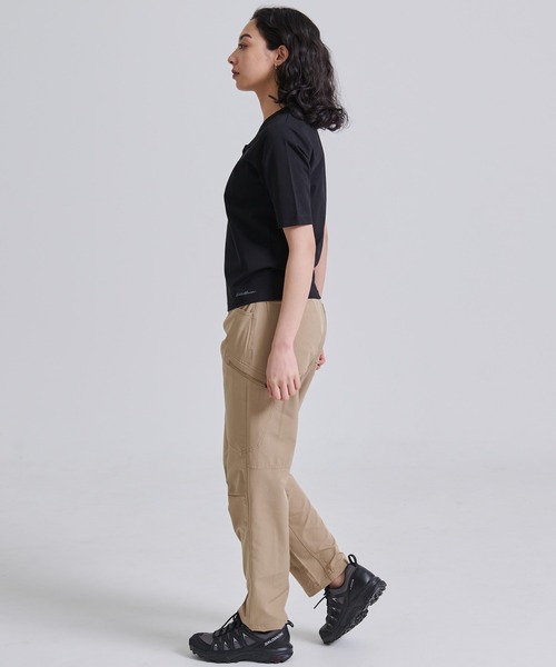 Eddie Bauer(エディーバウアー)の「プレーティング天竺 ヘンリーネック 半袖 Tシャツ(Tシャツ/カットソー・レディース・ライトグリーン/ダークオレンジ/ブラック・XL/L/M/S)」の11枚目の写真