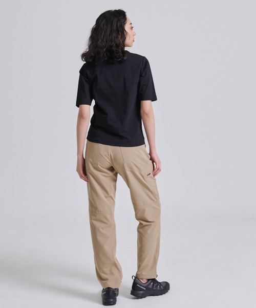 Eddie Bauer(エディーバウアー)の「プレーティング天竺 ヘンリーネック 半袖 Tシャツ(Tシャツ/カットソー・レディース・ライトグリーン/ダークオレンジ/ブラック・XL/L/M/S)」の13枚目の写真