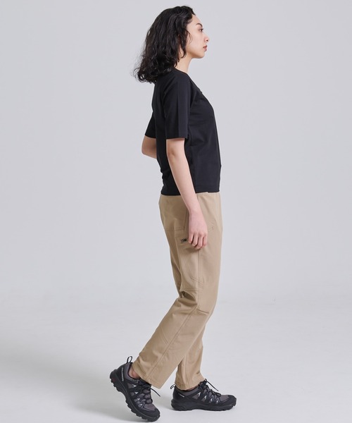 Eddie Bauer(エディーバウアー)の「プレーティング天竺 ヘンリーネック 半袖 Tシャツ(Tシャツ/カットソー・レディース・ライトグリーン/ダークオレンジ/ブラック・XL/L/M/S)」の12枚目の写真
