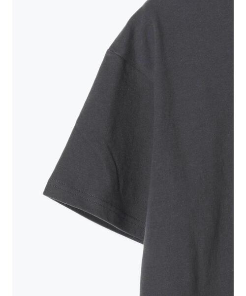 Lugnoncure(ルノンキュール)の「【抗菌防臭】クルーネック天竺Tシャツ(Tシャツ/カットソー・レディース・ブラック/チャコールグレー/オフホワイト・F)」の5枚目の写真