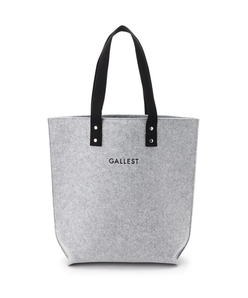 GALLEST(ギャレスト)の「◆フェルトトートバッグ(トートバッグ・レディース・グレー/カーキ・00)」の4枚目の写真
