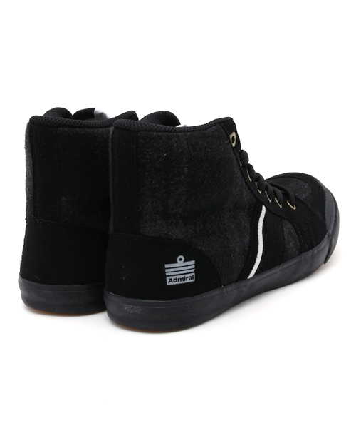 earth music&ecology(アースミュージックアンドエコロジー)の「Admiral Inomer Hi×earthスニーカー(スニーカー・レディース・グリーン/グレー・25cm/23cm/24cm)」の5枚目の写真