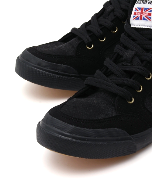 earth music&ecology(アースミュージックアンドエコロジー)の「Admiral Inomer Hi×earthスニーカー(スニーカー・レディース・グリーン/グレー・25cm/23cm/24cm)」の6枚目の写真