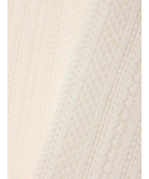 CRAFT STANDARD BOUTIQUE（クラフトスタンダードブティック）の「【ユニセックス】オープンワーク　シャツニットカーディガン（カーディガン/ボレロ・レディース・ネイビー/チャコールグレー/アイボリー・L/XL）」の13枚目の写真