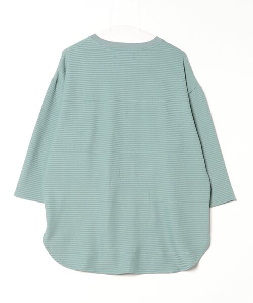 many men many mind(メニーメンメニーマインド)の「フクレジャガードルーズベーシックTEE(Tシャツ/カットソー・メンズ・ブラック/ベージュ/グリーン/ホワイト・L/XL/M)」の16枚目の写真