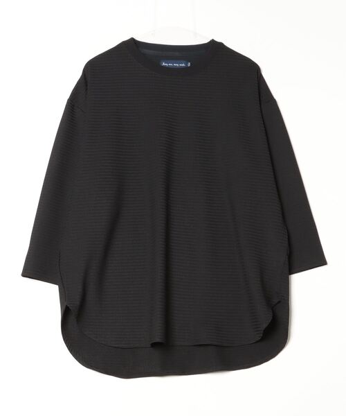 many men many mind(メニーメンメニーマインド)の「フクレジャガードルーズベーシックTEE(Tシャツ/カットソー・メンズ・ブラック/ベージュ/グリーン/ホワイト・L/XL/M)」の15枚目の写真