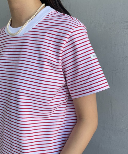 ORCIVAL（オーシバル）の「[ORCIVAL/オーシバル] クルーネックボーダーTシャツ（Tシャツ/カットソー・レディース・レッド/ブルー/ホワイト/ブラック・2）」の20枚目の写真